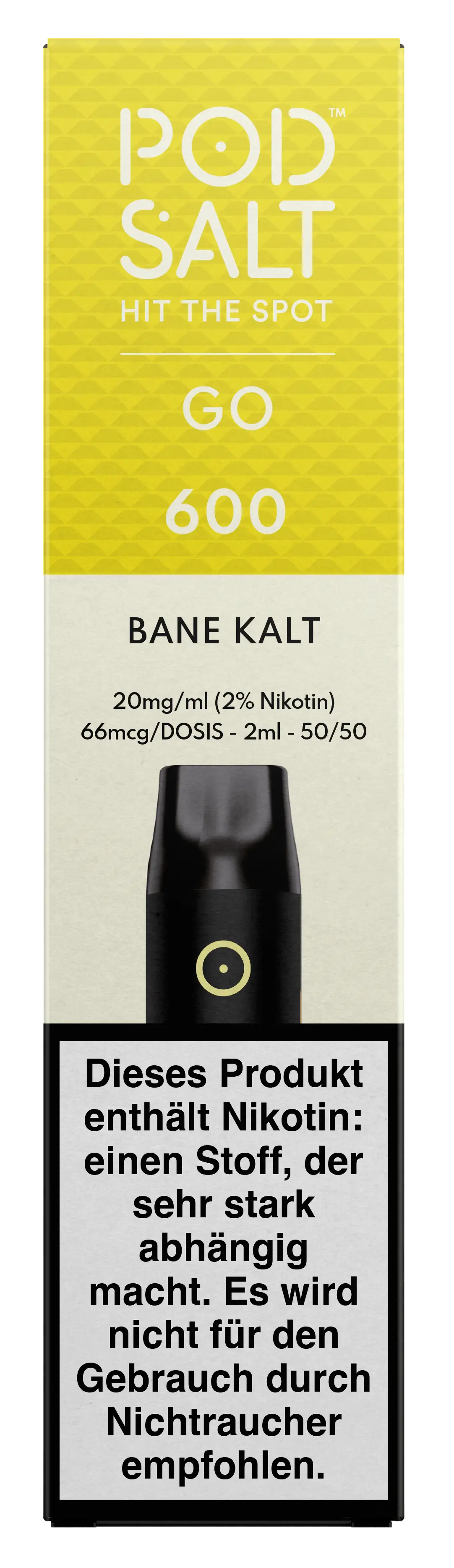 Pod Salt™ Go 600 - Banane Ice