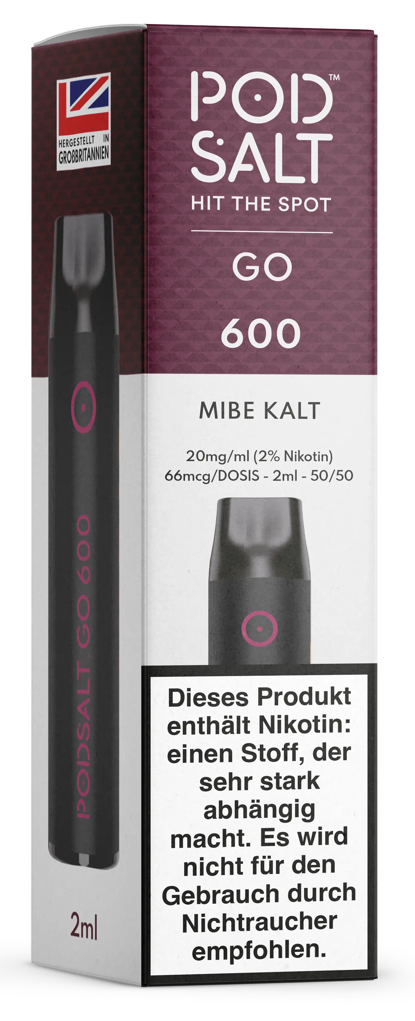 Pod Salt™ Go 600 - Mibe Kalt