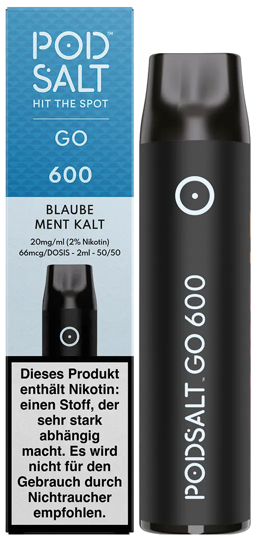 Pod Salt™ Go 600 - Blaube Ment Kalt