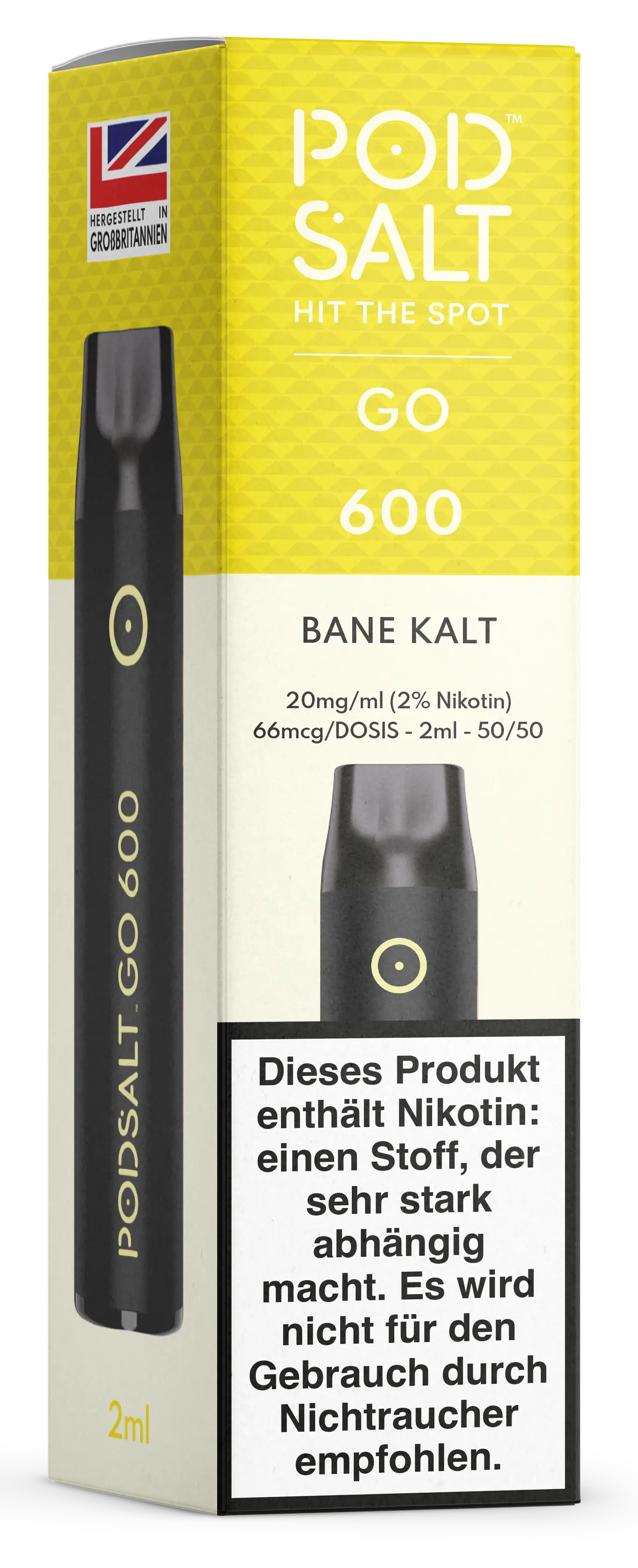 Pod Salt™ Go 600 - Banane Ice