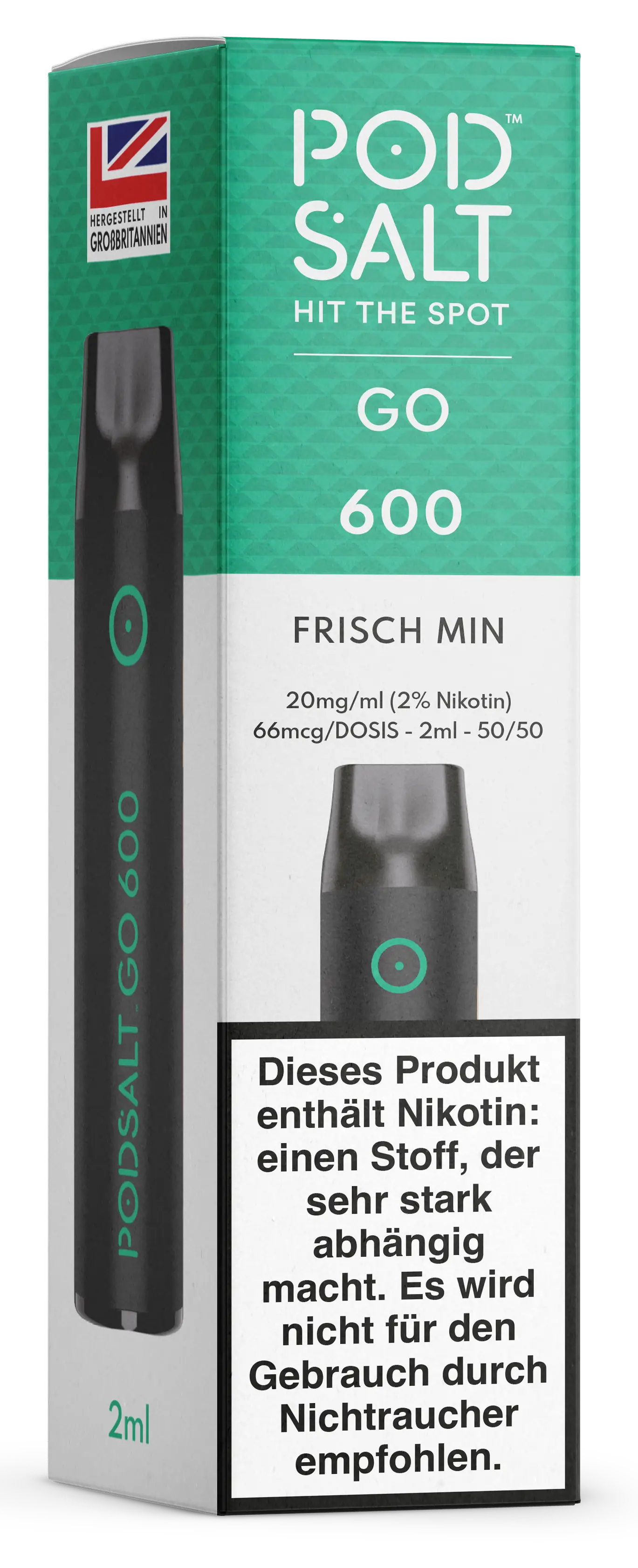Pod Salt™ Go 600 - Frische Minze