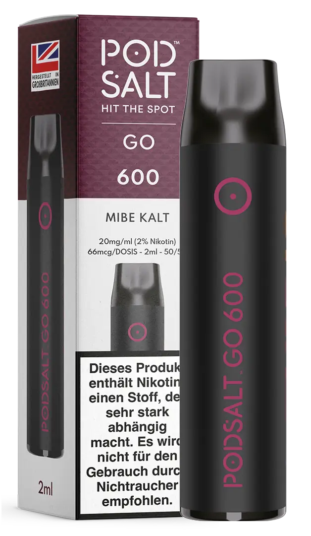 Pod Salt™ Go 600 - Mixed Berries Ice